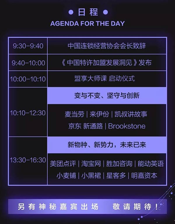 “賦能新勢(shì)能、新連鎖高峰論壇”將在5月5日于北京國(guó)家會(huì)議中心宴會(huì)廳C舉行